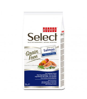 Picart Select Grãos Grátis Salmão 2KG - Cães adultos